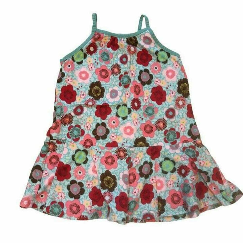 Hanna Andersson 100% Cotton Floral Dress 110